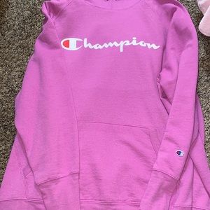 Woman’s champion hoodie